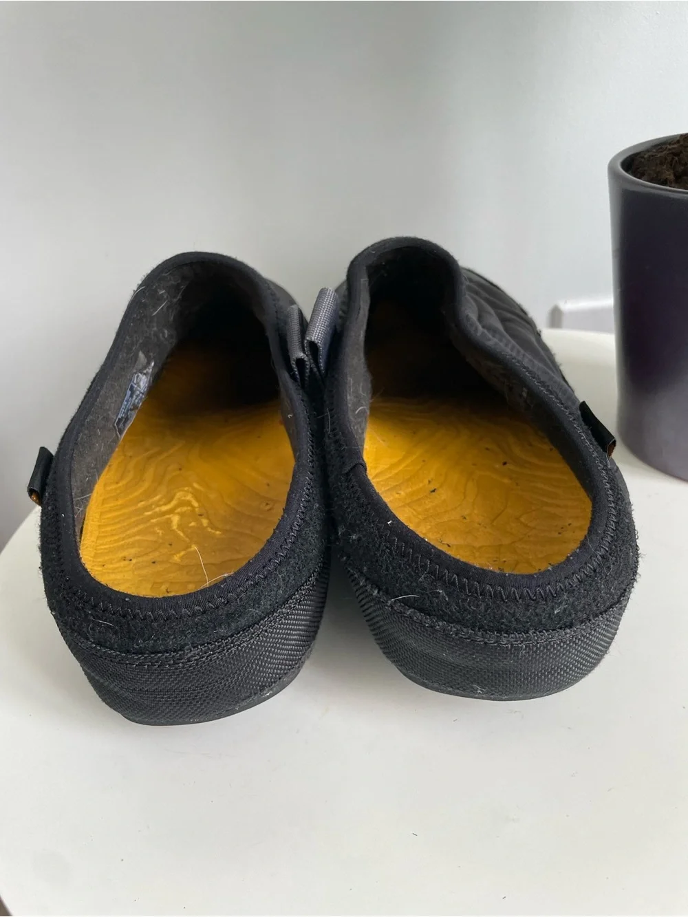 Men Size 12 Teva ReEmber Terrain Slip-On Clog Slippers Black Mule
